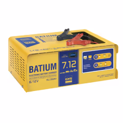 Description générale Le chargeur automatique Batium 7.12 de GYS est conçu pour recharger tous types de batteries au plomb, y  ...