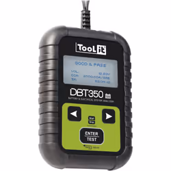 Le TESTEUR DE BATTERIE DBT350 TOOL IT - 025868 est un appareil professionnel conçu pour offrir une mesure ultra précise des b ...
