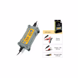 Description générale Spécialement conçu pour recharger les batteries 12V de tous types de voitures, utilitaires, motos ou jet ...