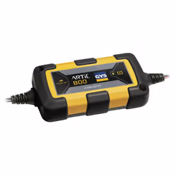 Chargeur de batterie tout type démarrage / décharge lente / VRLA Capacité de la batterie 1.2-25 Ah Classe d'isolation IP44 Di ...