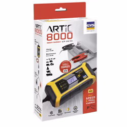Chargeur de batterie tout type démarrage / décharge lente / VRLA Capacité de la batterie 4-160 Ah Classe d'isolation IP65 Dim ...