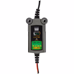 Chargeur de batterie moto Gys GYSFLASH LITHIUM 1.12 pour batteries 12V Le GYSFLASH LITHIUM 1.12 est un chargeur intelligent c ...