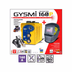 Poste de soudure Inverter GYSMI 160P - GYS - avec Masque LCD Techno 11 - 030435