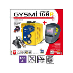 Poste de soudure Inverter GYSMI 160P - GYS - avec Masque LCD Techno 11 - 030435