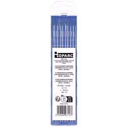 Informations techniques Dimension produit, Ø : 1.6 mm Longueur : 150 mm 10 électrodes en tungstène WL20 Ø 1,6 mm Électrodes e ...