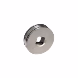 Galet spécial soudage sans gaz pour fil fourré 0.8 et 0.9-1mm GYS.Double gorges en V 90° Galet de type D compatible avec les  ...