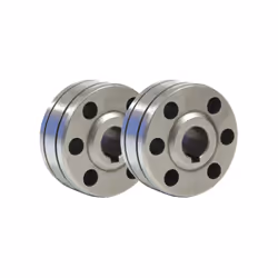 Lot de 2 galets double gorge en U de type B. Il est adapté pour les fils pleins en aluminium de diamètre 1.0 à 1.2 mm. Il s'e ...