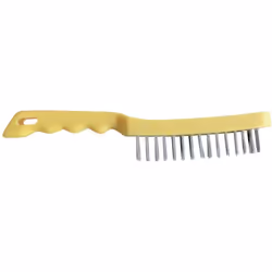 Informations techniques Contenu: 1 pc(s) Brosse en acier inoxydable - 4 rangées Brosse en acier inoxydable robuste avec 4 ran ...