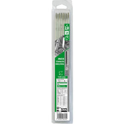 GYS - 12 électrodes soudage inox - Diamètre 2 - Blister - 082359 - Ce produit de marque est neuf.