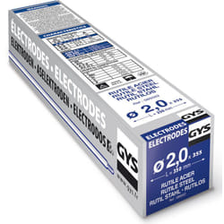 GYS - 355 Electrodes Rutiles Acier Ø2,0 etui