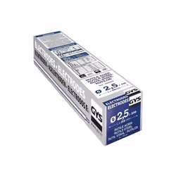Pack d'électrodes rutiles universelles GYS pour le soudage toutes positions, y compris la verticale descendante. Elles présen ...