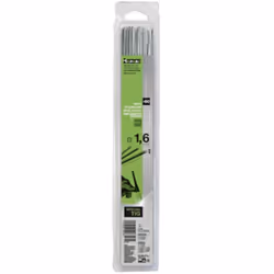 Informations techniques Contenu: 1 pc(s) Points forts Diam. 1,6 mm Longueur : 330 mm Blister 0,33 kg Nombre : 60 pièces Ce te ...