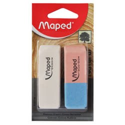 Maped 010716 gomme à effacer Caoutchouc Multicolore 2 pièce(s)