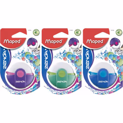 Maped Zenoa, Bleu, Vert, Violet, 21 mm, 52 mm, 54 mm, 25,5 g, 125 mm
