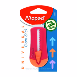 Maped Gom Stick Universal, Orange, Rouge, 34,5 mm, 78,3 mm, 24,8 mm, 70 mm, 26 mm