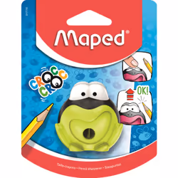 Maped 017710, Taille crayon manuel, Multicolore, Plastique, Acier, Chine, Blister