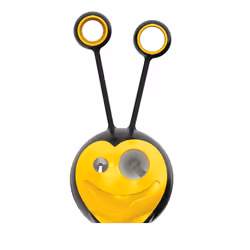 Maped Croc Croc, Taille crayon manuel, Noir, Jaune, Plastique, 1,6 cm, 8 mm, Présentoir d'affichage