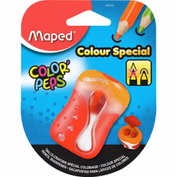 Maped 043110 taille-crayons, Taille crayon manuel, Multicolore, Acier, Ampoule, 59,6 mm, 41,5 mm
