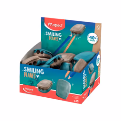 Maped 071521FM, Taille crayon manuel, Marron, Vert, 59 mm, 28 mm, 64 mm, 21 g