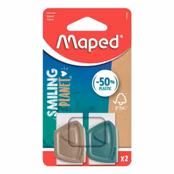 Maped Creativ 112520FM, Bois, Marron, Vert, Blanc, Enfants, Blister, 2 pièce(s)