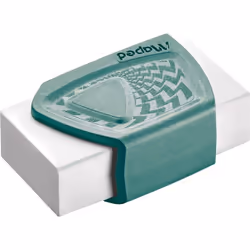 Maped 112521FM gomme à effacer Plastique, Bois Vert, Gris 2 pièce(s)