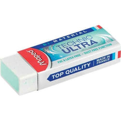 Gomme en plastique - MAPED - Technic Ultra - Blanc - Bi-matière - Résistant