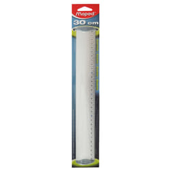 Maped 120030 règle Règle de bureau 300 mm Aluminium 1 pièce(s)