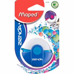 Maped Zenoa Plus, Caoutchouc, Bleu, Rose, Blister, 1 pièce(s)