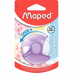 Maped - Gomme Zenoa Plus - Sans Phtalates - Sans PVC - Coloris Pastel Rose