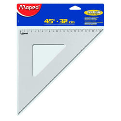 Maped 147527 triangle Plastique Gris 1 pièce(s)