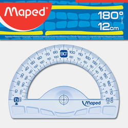 Maped 242180 rapporteur Plastique Demi-cercle