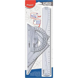 Maped Maxi set de règles 4 pièce(s) Plastique