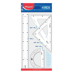 Maped Creativ 242830 set de règles 4 pièce(s) Plastique