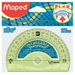 Maped Flex rapporteur Plastique Demi-cercle