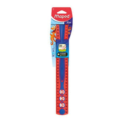Règle plate - Maped - Kidy Grip - 300 mm - Plastique Incassable - Antidérapante