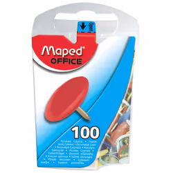 Maped 310011, Multicolore, Plastique, Acier, Boîte, 10 mm, 100 pièce(s)