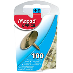 Maped 311011 Fixation de bureau Or 100 pièce(s)