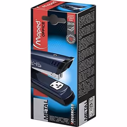 Agrafeuse - Maped - Advanced Metal A3545 - Bleu nuit - Ouverture 180° - Garantie 5 ans