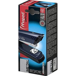 Agrafeuse - Maped - Advanced Metal A3545 - Bleu nuit - Ouverture 180° - Garantie 5 ans
