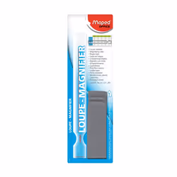 Maped 395110, 250 mm, Loupe portative, Transparent, Blanc
