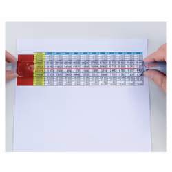 Maped 395110 loupe 1,5x Transparent, Blanc