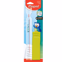 Loupe de Lecture avec Repère Visuel Rouge - Maped - Grossissement x3 et x1.5 - À partir de 6 Ans