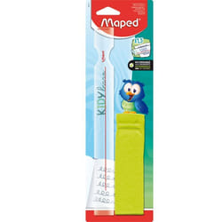 Loupe de Lecture avec Repère Visuel Rouge - Maped - Grossissement x3 et x1.5 - À partir de 6 Ans