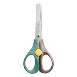 Maped 473120FM ciseaux à bouts ronds Universel Découpe droite Marron, Vert, Acier inoxydable