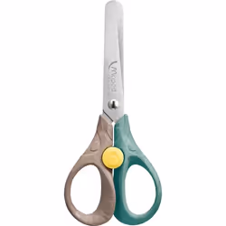 Maped 473120FM ciseaux à bouts ronds Universel Découpe droite Marron, Vert, Acier inoxydable