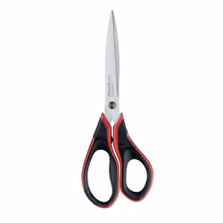 Maped 499210, Adulte, Découpe droite, Unique, Noir, Rouge, Argent, Acier, Universel