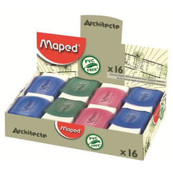 Maped Architecte gomme à effacer Blanc 16 pièce(s)