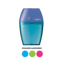 Taille-crayon - MAPED - Shaker - Couleurs assorties - Réservoir translucide - Enfants