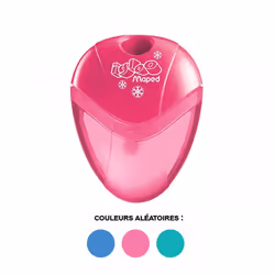 Taille-crayon - MAPED - i-gloo - Couleurs assorties - Plastique - Boîte pour résidus