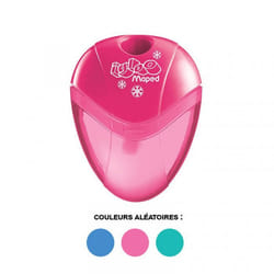 Taille-crayon - MAPED - i-gloo - Couleurs assorties - Plastique - Boîte pour résidus